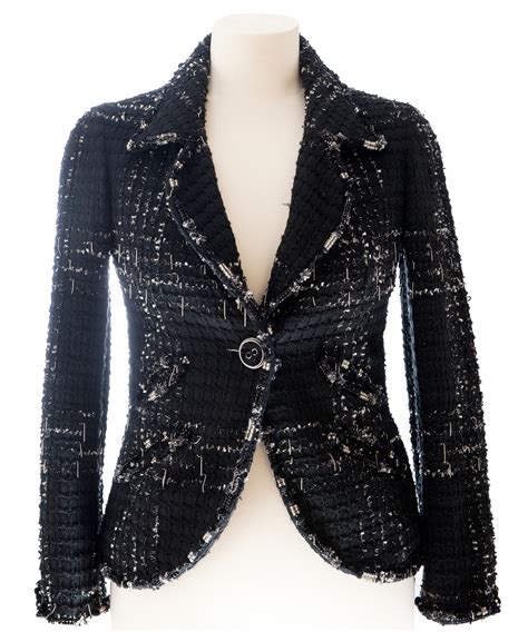 black chanel blazer